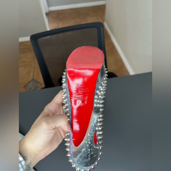 Christian Louboutin Platform Heels size 8.5 - Picture 8 of 11